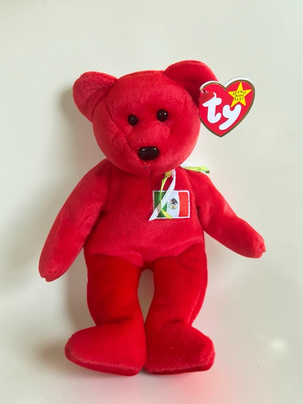 Ty Beanie Baby Osito Bear 1999 Mexico Plush